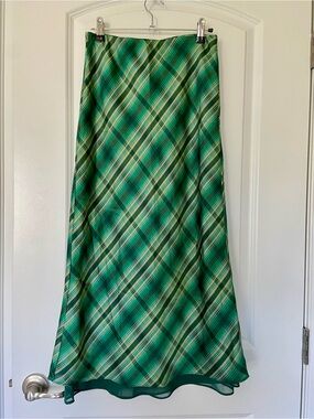 Mango Green Skirt